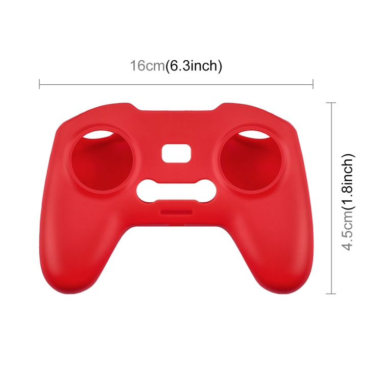 Para DJI FPV Combo Control remoto PULUZ Funda protectora de silicona con correa para el cuello, For DJI FPV Combo Remote Control with Neck Strap