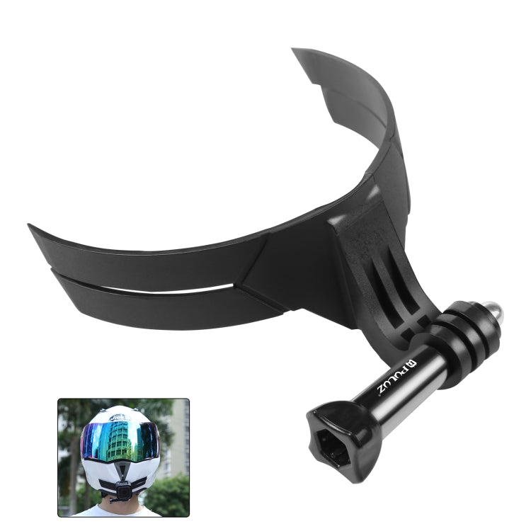 PULUZ Cámara de acción de flexión Casco de motocicleta Montura de barbilla, Helmet Chin Mount