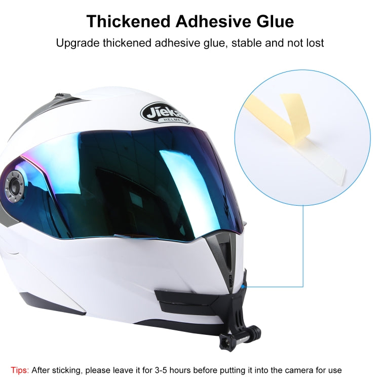 PULUZ Cámara de acción de flexión Casco de motocicleta Montura de barbilla, Helmet Chin Mount
