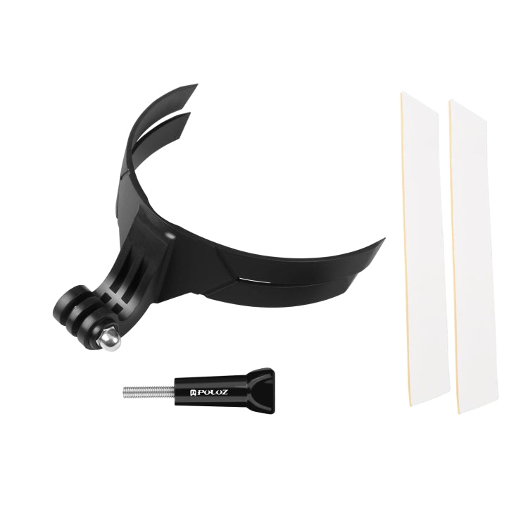 PULUZ Cámara de acción de flexión Casco de motocicleta Montura de barbilla, Helmet Chin Mount
