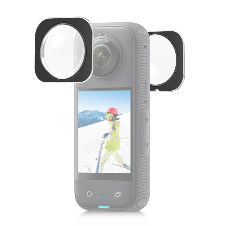 Para Insta360 X3 PULUZ Lens Guard Cubierta protectora de vidrio óptico, For Insta360 X3 Optical Glass Lens Guard
