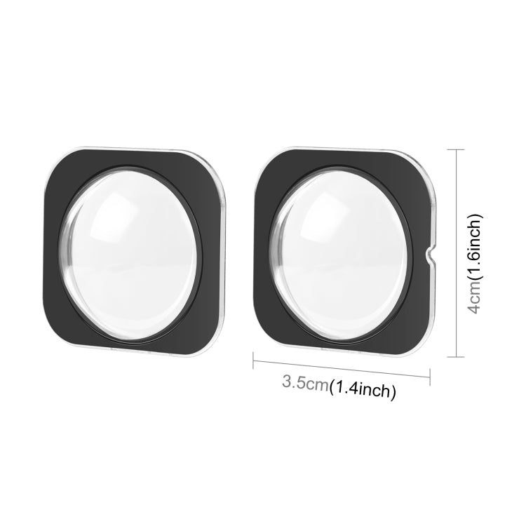 Para Insta360 X3 PULUZ Lens Guard Cubierta protectora de vidrio óptico, For Insta360 X3 Optical Glass Lens Guard
