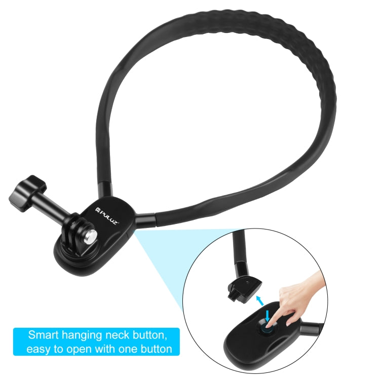 PULUZ Lazy Neck Bracket POV View Mount para cámaras de acción GoPro, POV View Mount
