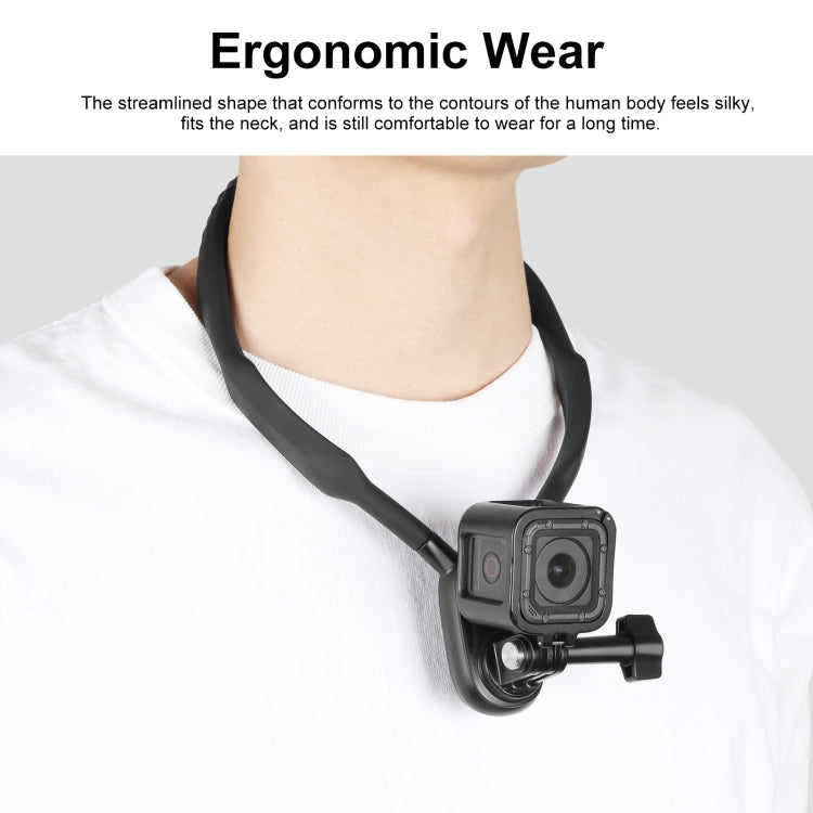 PULUZ Lazy Neck Bracket POV View Mount para cámaras de acción GoPro, POV View Mount