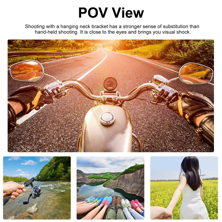 PULUZ Lazy Neck Bracket POV View Mount para cámaras de acción GoPro, POV View Mount