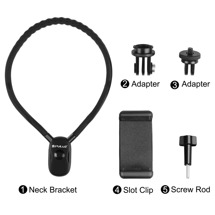PULUZ Lazy Neck Bracket POV View Mount para cámaras de acción GoPro, POV View Mount