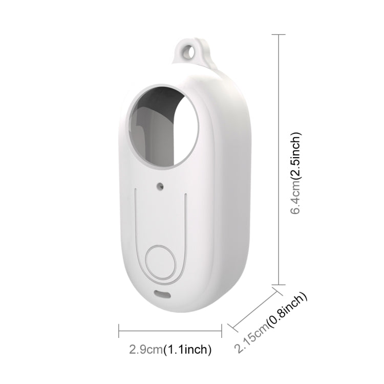 Funda de silicona para cámara Insta360 GO 3 PULUZ con tapa de lente, Silicone Case with Lens Cover (White), Silicone Case with Lens Cover (Black), Silicone Case with Lens Cover (Red)