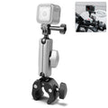PULUZ Motocicleta Cangrejo Alicates Soporte de brazo de clip con adaptador de montaje y tornillo largo