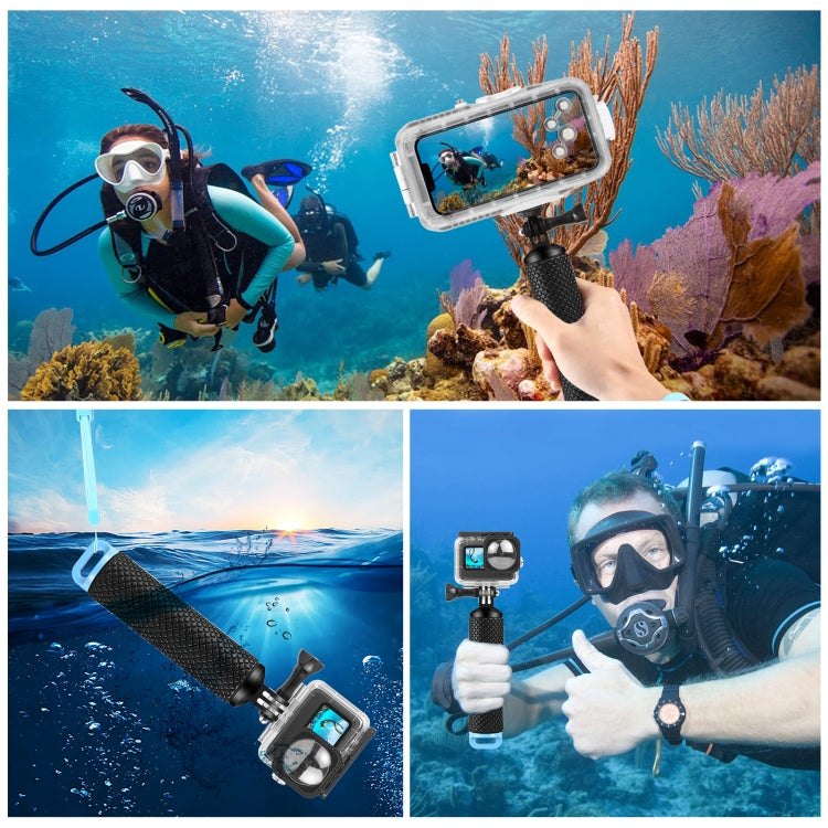 Varillas de flotabilidad con mango flotante PULUZ para teléfonos/cámaras de acción, Buoyancy Rods for Phones