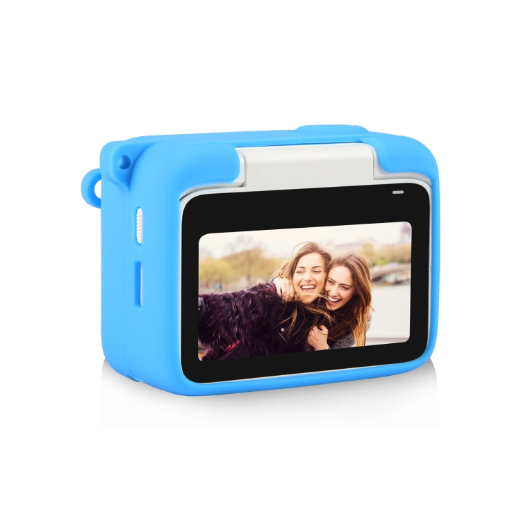 Para Insta360 GO 3 PULUZ Estuche de carga para cámara Estuche de silicona con tapa de lente y correa, Silicone Case with Lens Cap(Black), Silicone Case with Lens Cap(Blue)