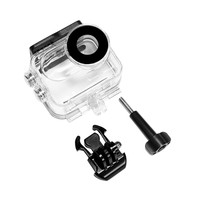 Para Insta360 GO 3 PULUZ 60m Funda carcasa impermeable subacuática con adaptador de base y tornillo, Waterproof Housing Case