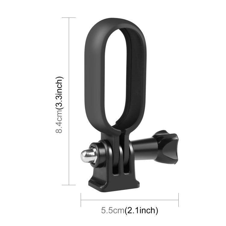 Para Insta360 GO 3 PULUZ Cuerpo Marco protector de plástico Jaula con tornillo y adaptador, Protective Frame Cage with Screw & Adapte
