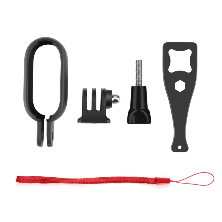 Para Insta360 GO 3 PULUZ Cuerpo Marco protector de plástico Jaula con tornillo y adaptador, Protective Frame Cage with Screw & Adapte