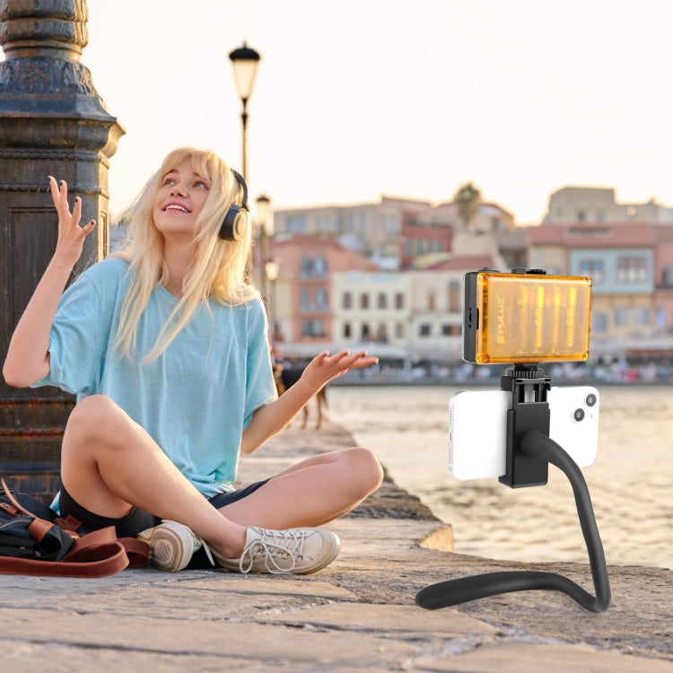 Soporte de montaje de clip flexible de silicona PULUZ con abrazadera para teléfono para teléfonos / GoPro, Silicone Flexible Clip