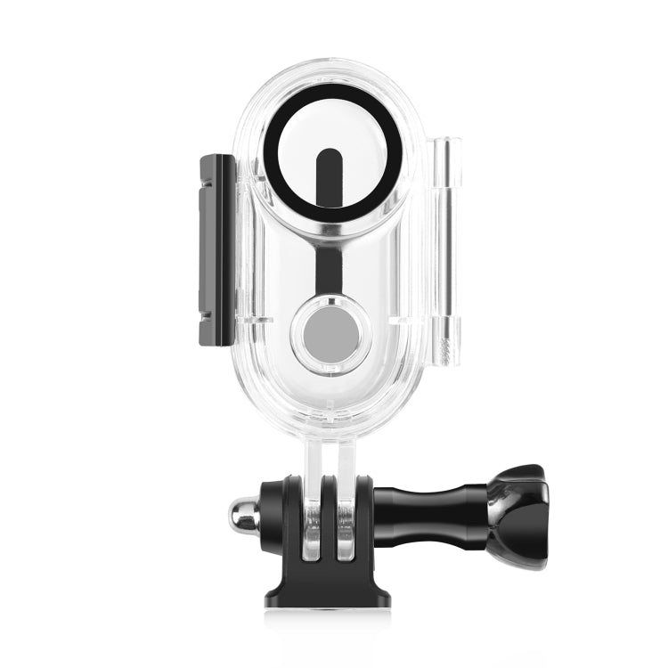 Para Insta360 GO 3 PULUZ 40m Funda carcasa impermeable subacuática con adaptador de base y tornillo, 40m Waterproof Housing Case