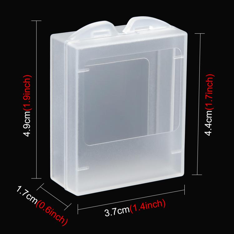 Caja de almacenamiento de batería transparente de plástico PULUZ para batería GoPro AHDBT-901/BT-801/BT-501/BT-401/BT-301, AHDBT-901/BT-801/BT-501