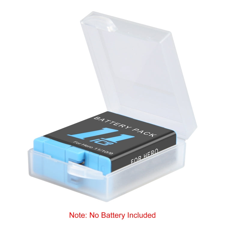 Caja de almacenamiento de batería transparente de plástico PULUZ para batería GoPro AHDBT-901/BT-801/BT-501/BT-401/BT-301, AHDBT-901/BT-801/BT-501
