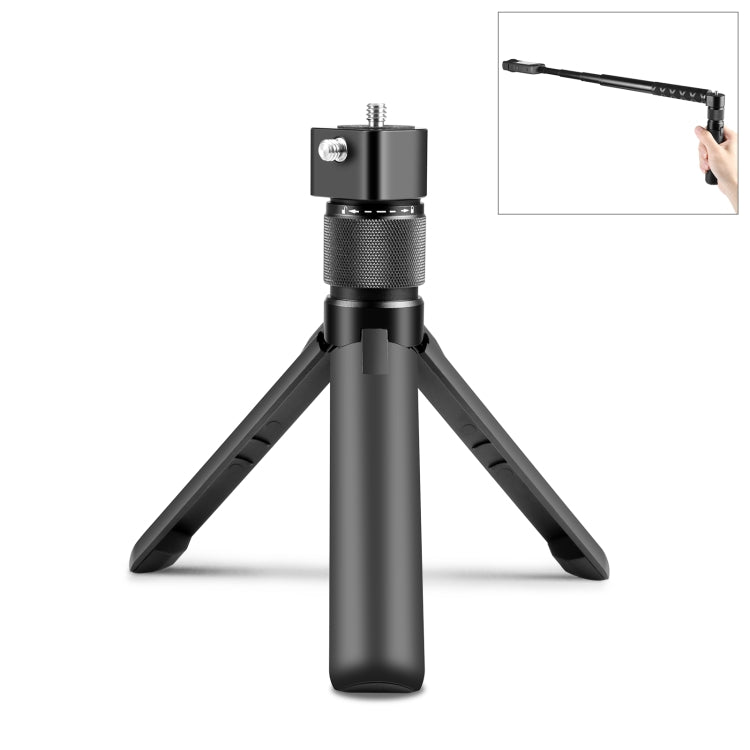 Para Insta360 X3 PULUZ Soporte de trípode de escritorio con mango giratorio, Desktop Tripod Stand