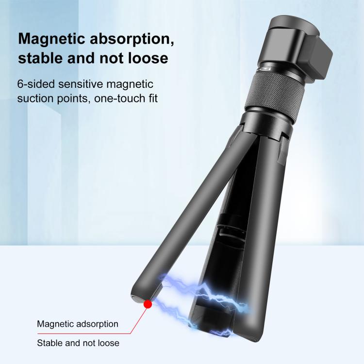 Para Insta360 X3 PULUZ mango giratorio trípode de escritorio soporte 110cm palo Selfie monopié, Desktop Tripod Stand 110cm Selfie Stick