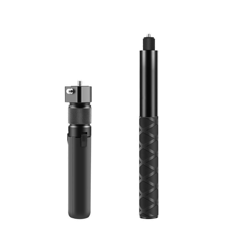 Para Insta360 X3 PULUZ mango giratorio trípode de escritorio soporte 110cm palo Selfie monopié, Desktop Tripod Stand 110cm Selfie Stick