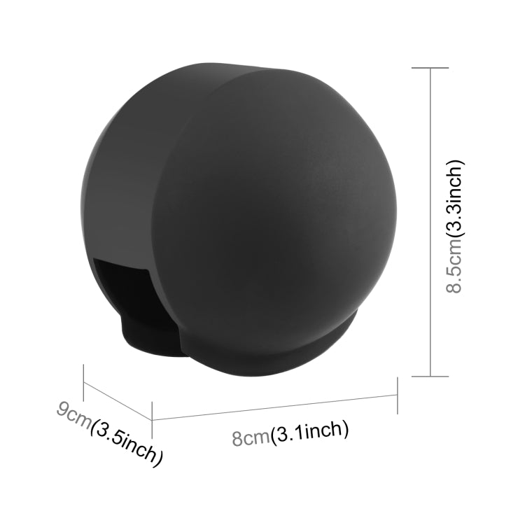 Para Insta360 X3 PULUZ Estuche de buceo invisible Protector de lente Cubierta protectora de silicona, For Insta360 X4 / X3