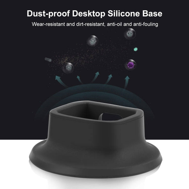 Para DJI Osmo Pocket 3 PULUZ Soporte de base de carga de escritorio con base de silicona, Silicone Dock Base