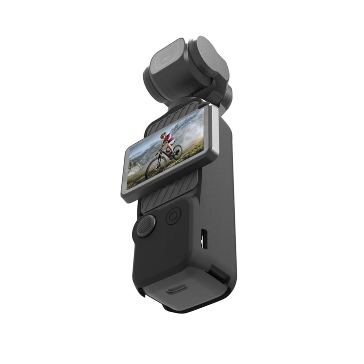 Para DJI OSMO Pocket 3 PULUZ 3 en 1 Juego de fundas de silicona, Silicone Case Black, Silicone Case Red, Silicone Case White