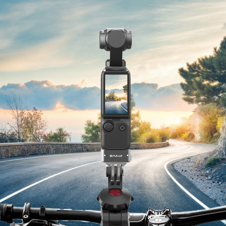 Para DJI OSMO Pocket 3 PULUZ USB-C / Type-C Base de carga de escritorio Soporte de aleación de aluminio, Desktop Charging Base