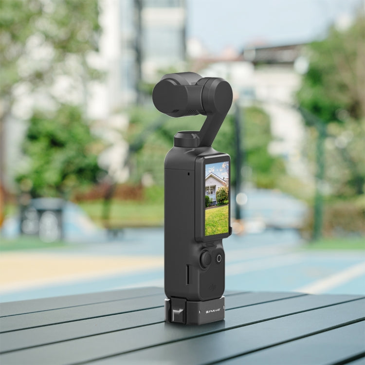 Para DJI OSMO Pocket 3 PULUZ USB-C / Type-C Base de carga de escritorio Soporte de aleación de aluminio, Desktop Charging Base