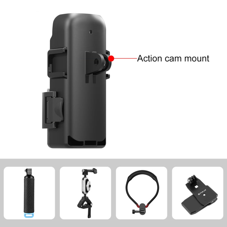 Soporte adaptador de expansión para marco de protección DJI OSMO Pocket 3 PULUZ, Expansion Adapter Frame