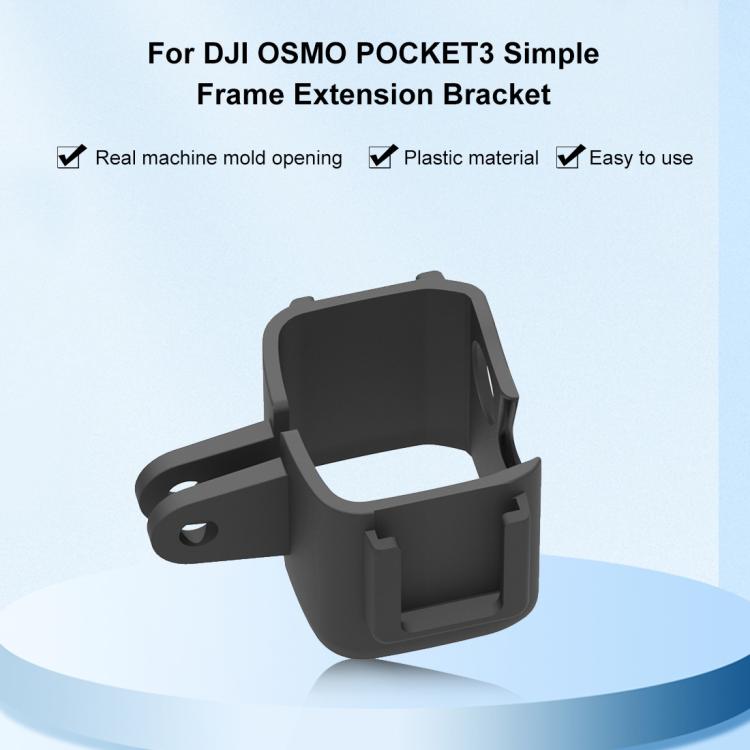 Para DJI OSMO Pocket 3 PULUZ marco de protección jaula soporte adaptador de expansión, Protection Frame Cage