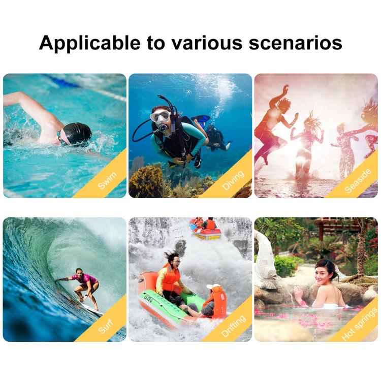 Funda impermeable para buceo PULUZ de 40 m/130 pies para iPhone 16 Pro, para tomar fotos y videos bajo el agua., For iPhone 16 Pro(Transparent)