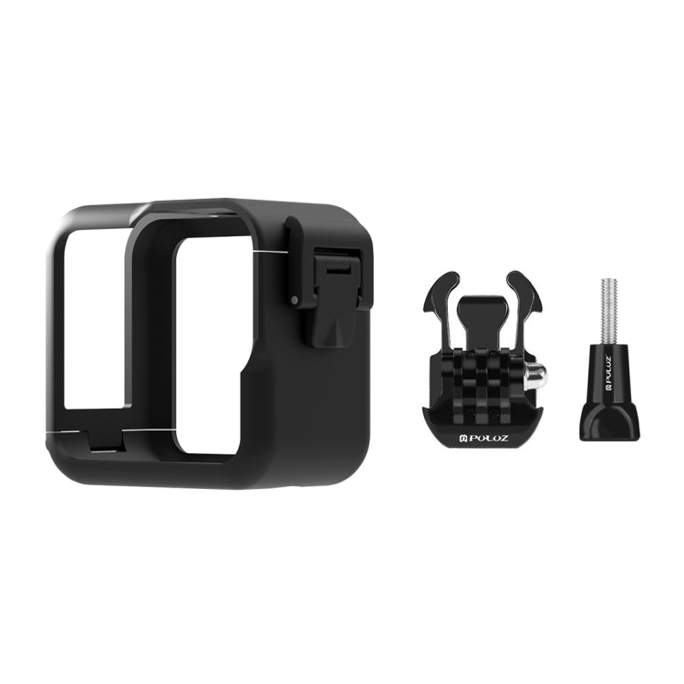 Para GoPro Hero11 Black Mini PULUZ PC Marco de borde de plástico con hebilla Montaje básico y tornillo, PC Plastic Border