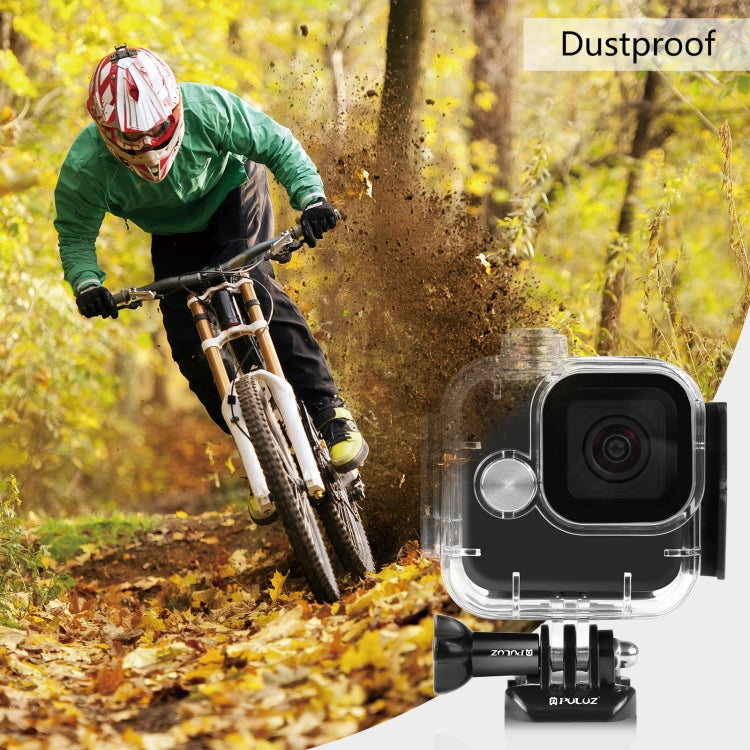 Para GoPro Hero11 Mini Black PULUZ 40m Funda protectora impermeable con hebilla Montaje básico y tornillo, For GoPro Hero11 Black Mini