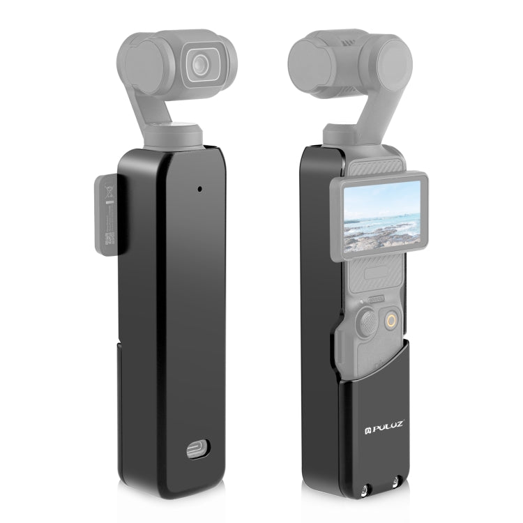 Para DJI OSMO Pocket 3 PULUZ Marco de protección de metal Soporte adaptador de jaula