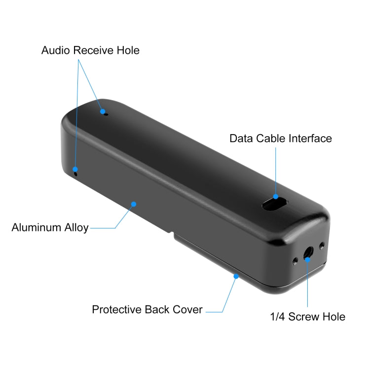 Para DJI OSMO Pocket 3 PULUZ Marco de protección de metal Soporte adaptador de jaula