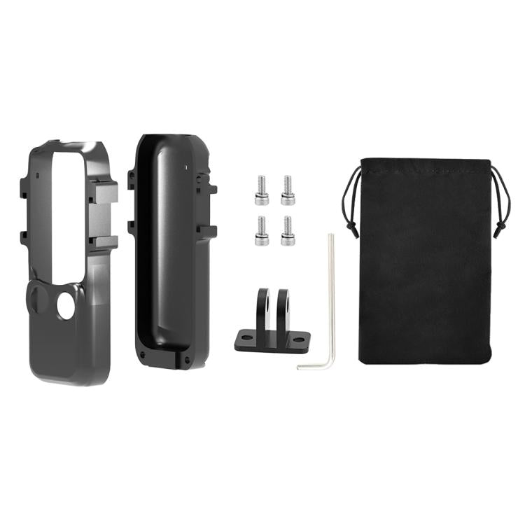 Para DJI OSMO Pocket 3 PULUZ Marco de protección de metal Soporte adaptador de jaula con zapatas frías duales, Metal Protection Frame