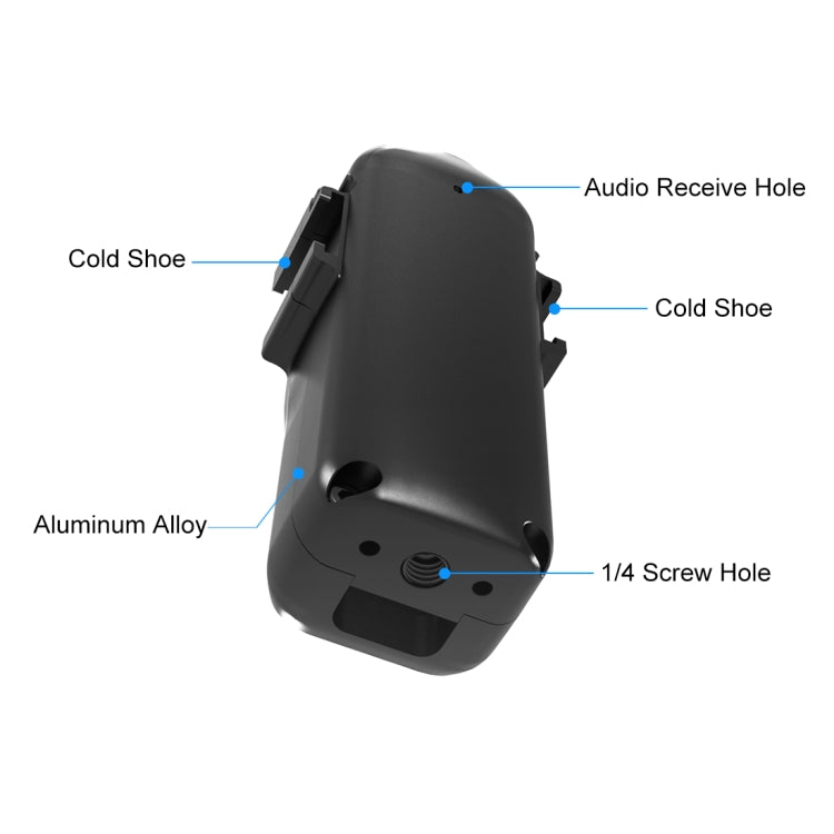 Para DJI OSMO Pocket 3 PULUZ Marco de protección de metal Soporte adaptador de jaula con zapatas frías duales, Metal Protection Frame