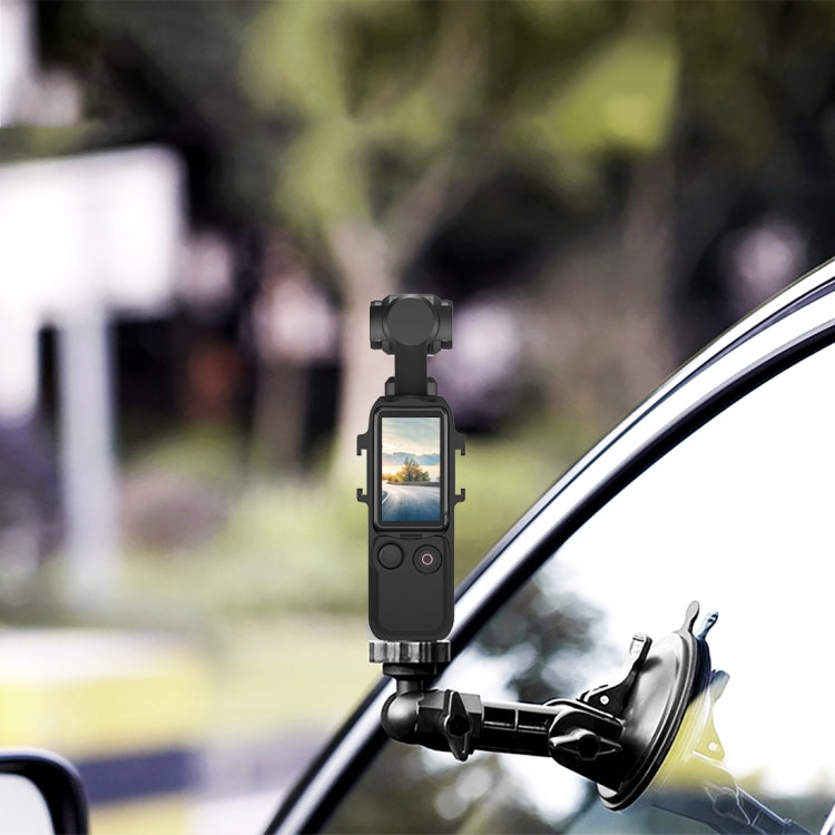 Para DJI OSMO Pocket 3 PULUZ Marco de protección de metal Soporte adaptador de jaula con zapatas frías duales, Metal Protection Frame