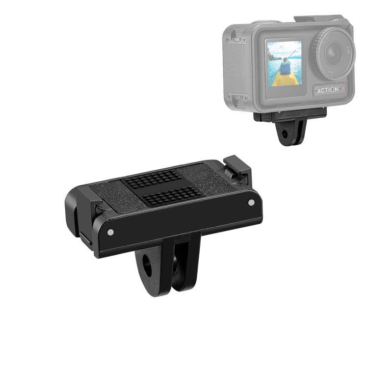 Para DJI Osmo Action 4/3 PULUZ Soporte de expansión de base de liberación rápida magnética, For DJI Osmo Action 4 / 3