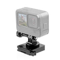 Soporte de liberación rápida de aluminio PULUZ NVG para casco para GoPro y otras cámaras de acción, NVG Helmet Mount