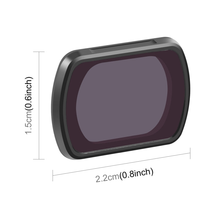Para DJI160;Pocket160;3 PULUZ Filtro de lente de cámara magnético ND16, ND16 Filter