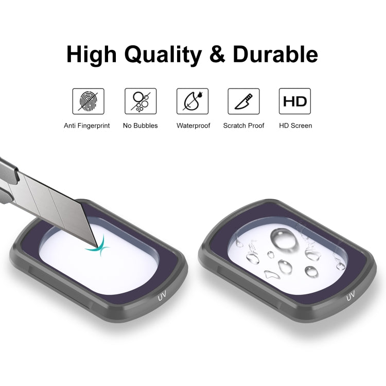 Para DJI160;Pocket160;3 PULUZ Filtro UV para lente de cámara magnética, UV Filter