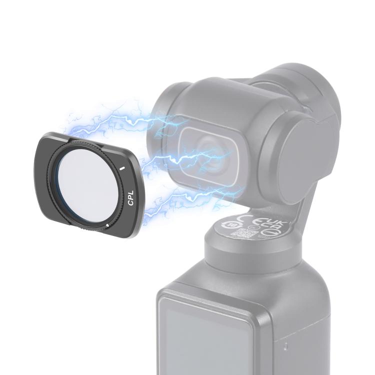 Filtro CPL para lente de cámara magnética PULUZ para DJI160; Pocket160; 3, CPL Filter