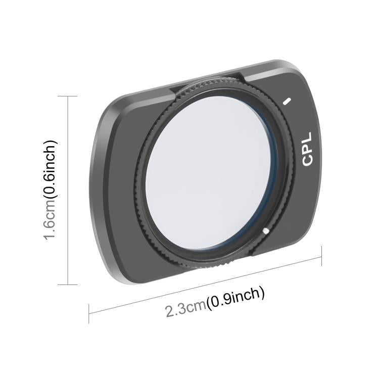 Filtro CPL para lente de cámara magnética PULUZ para DJI160; Pocket160; 3, CPL Filter