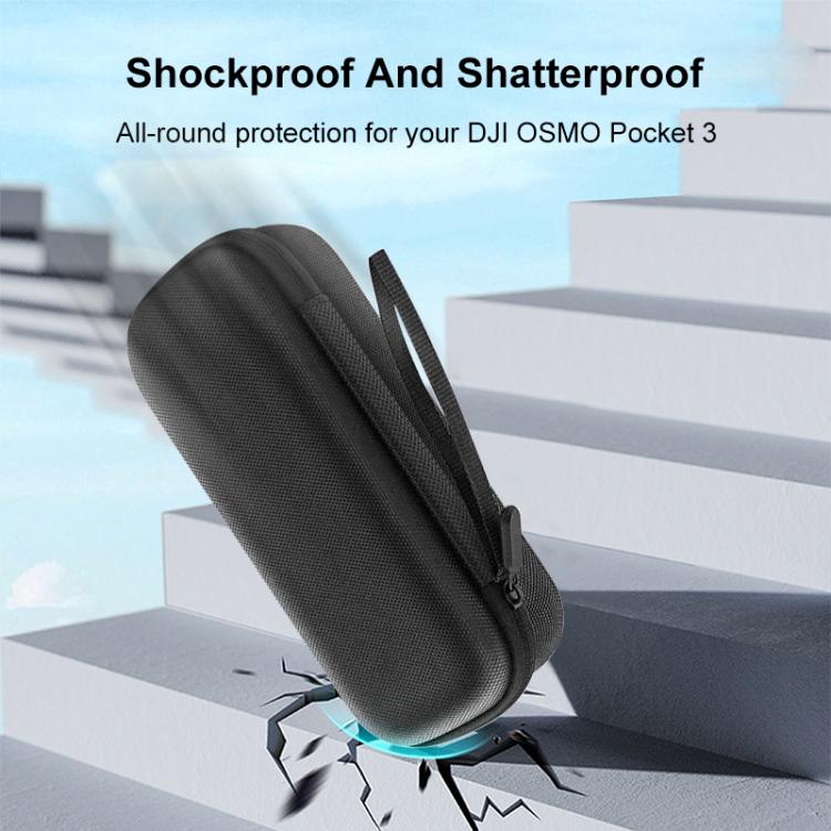 Para DJI Osmo Pocket 3 PULUZ Mini Body Bag Bolsa de almacenamiento EVA portátil, For DJI Osmo Pocket 3