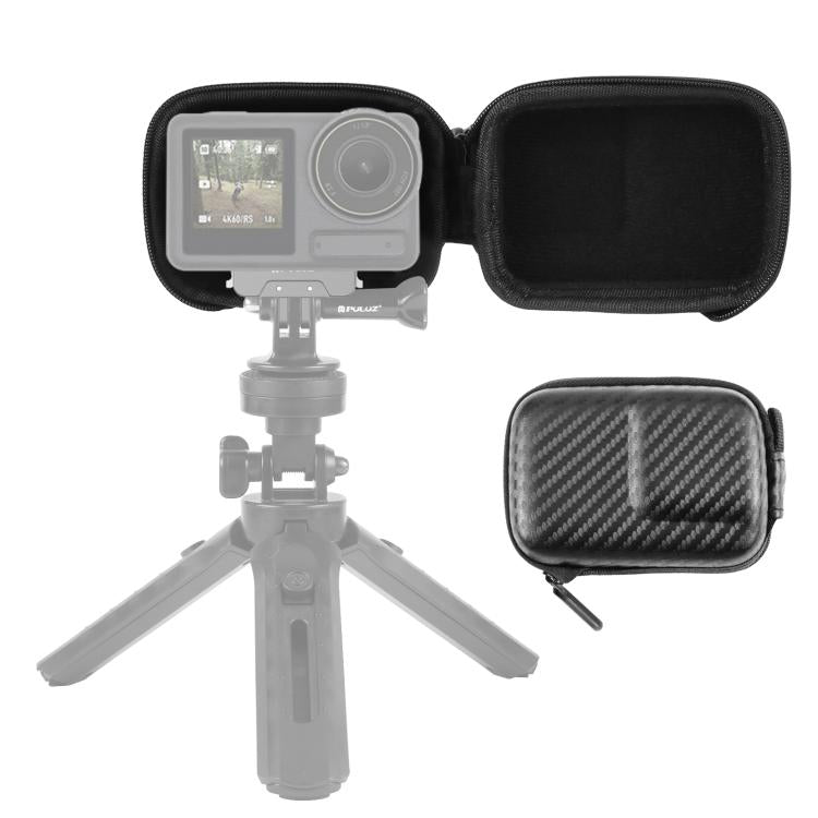 Para DJI Osmo Action 4/3 PULUZ Mini Body Bag Bolsa de almacenamiento EVA portátil, For DJI Osmo Action 5 Pro / 4 / 3