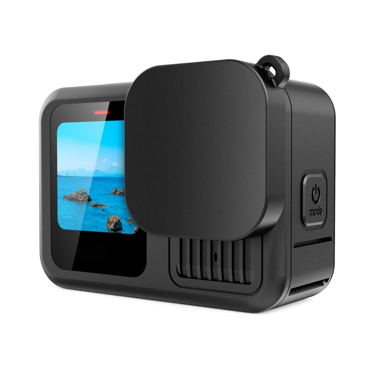 Tapa protectora de lente de cámara resistente a rayones de goma TPU suave PULUZ para GoPro HERO13 Black, For GoPro HERO13 Black  Lens Cap