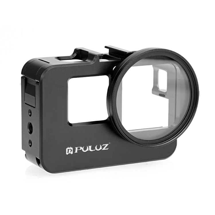 Marco adaptador de jaula de conejo de metal PULUZ para Insta360 Ace Pro/Ace con filtro UV de 52 mm y anillo adaptador, For Insta360 Ace Meta Cage 2