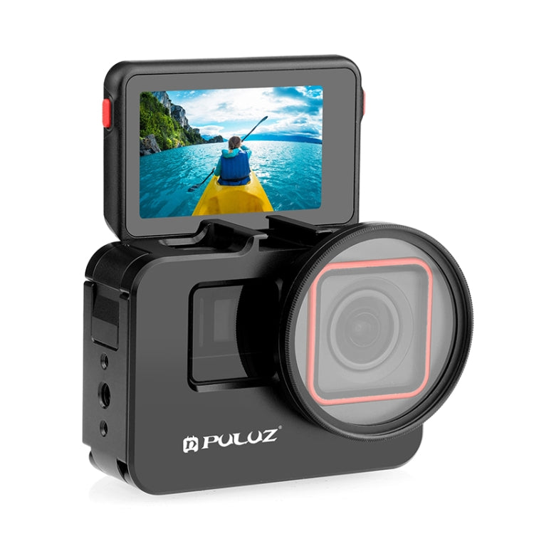 Marco adaptador de jaula de conejo de metal PULUZ para Insta360 Ace Pro/Ace con filtro UV de 52 mm y anillo adaptador, For Insta360 Ace Meta Cage 2